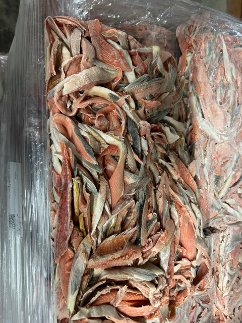 Salmon Belly Trim - Wild Pacific Salmon - $2.74kg - 650kg per Pallet