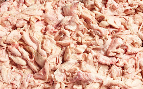 Turkey Skin Frozen - $0.42/kg - 600kg per Pallet